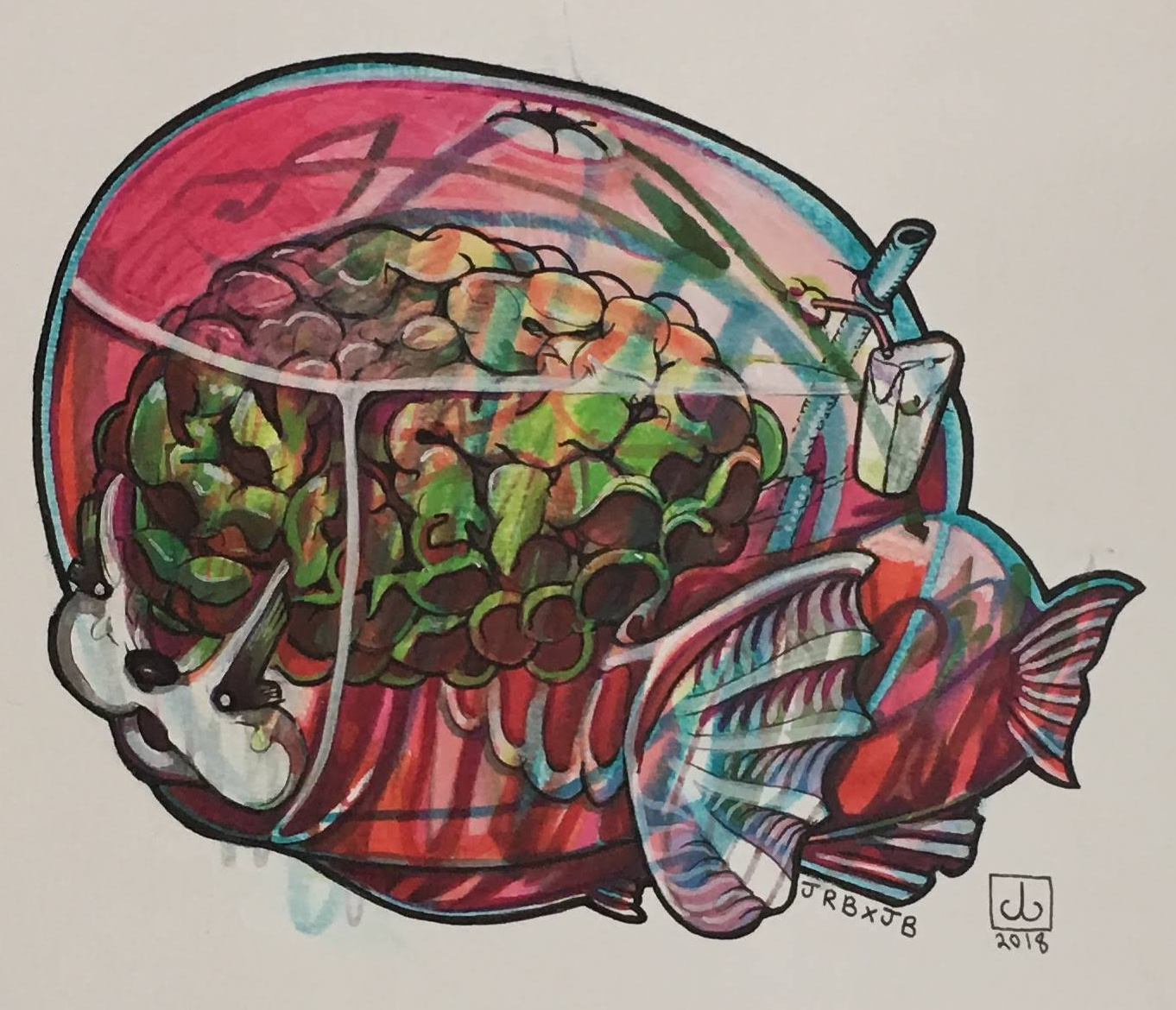Illustration by Jimmy Bell, piece 3