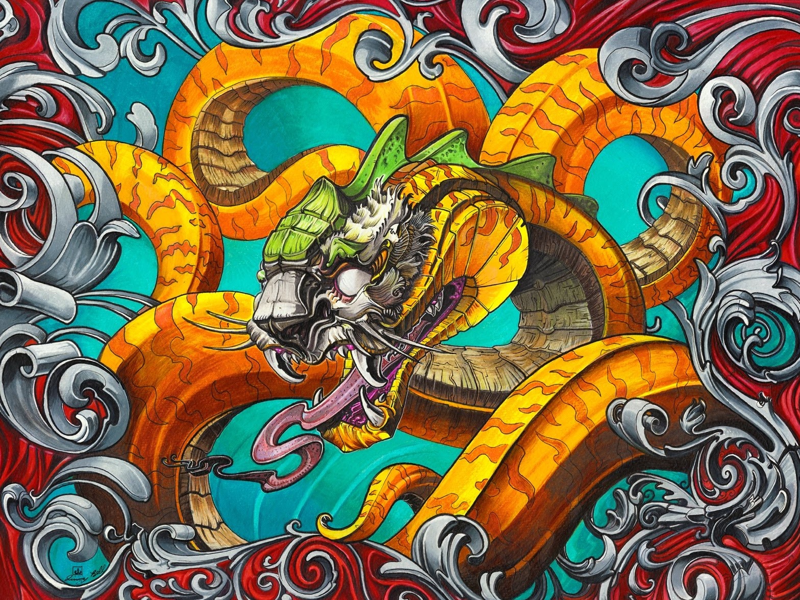 Illustration by Jimmy Bell, piece 6
